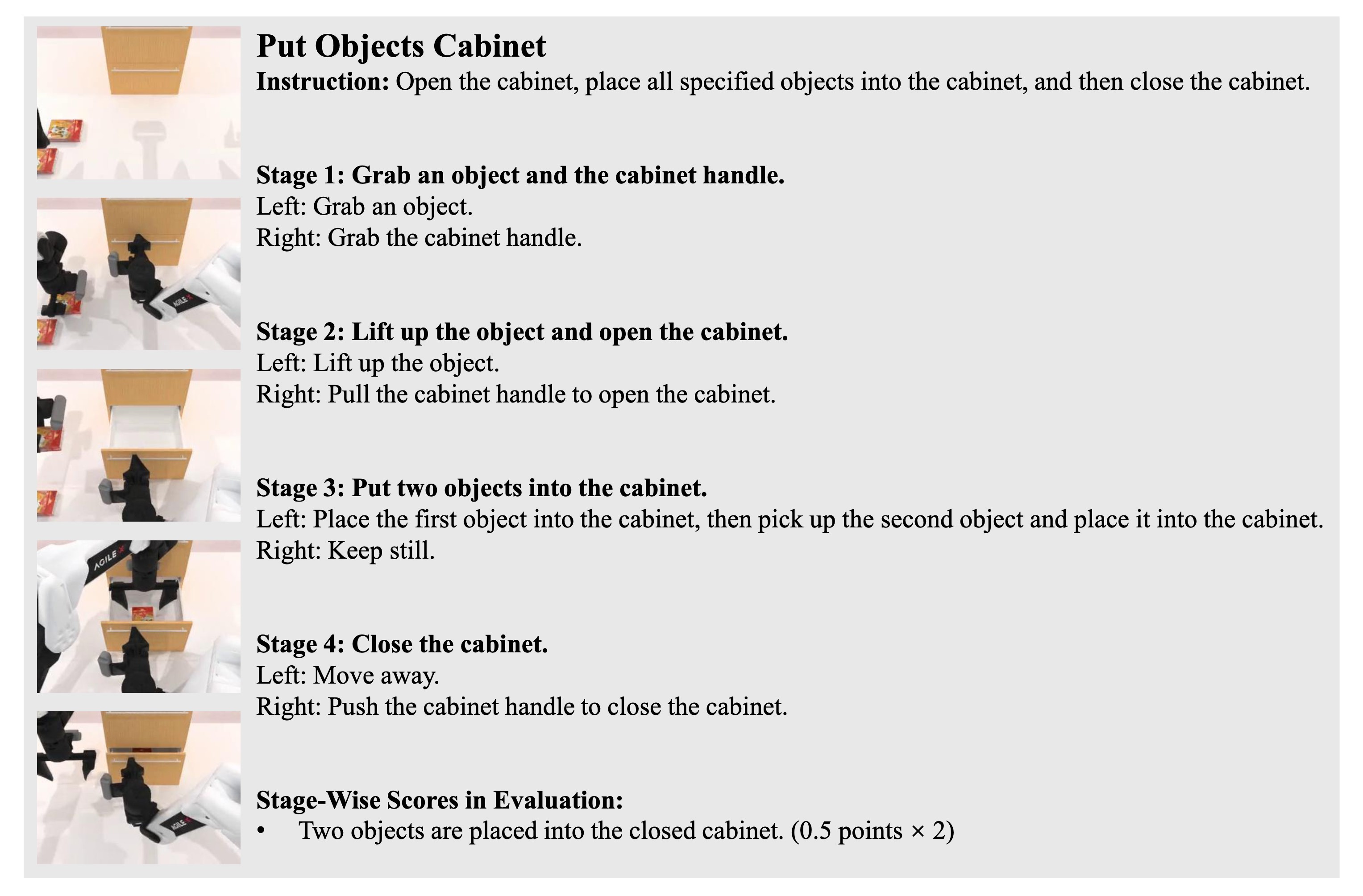 put objects cabinet
