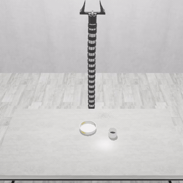 Stacking clean demo